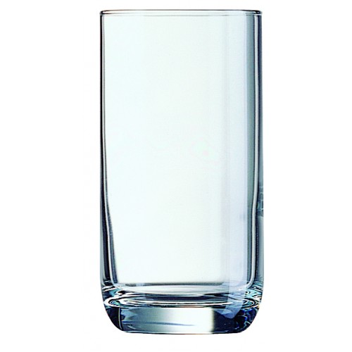 Vaso de Vidrio Templado Elisa, 11 3/4 oz -13.5x6.8 cm - Arcoroc