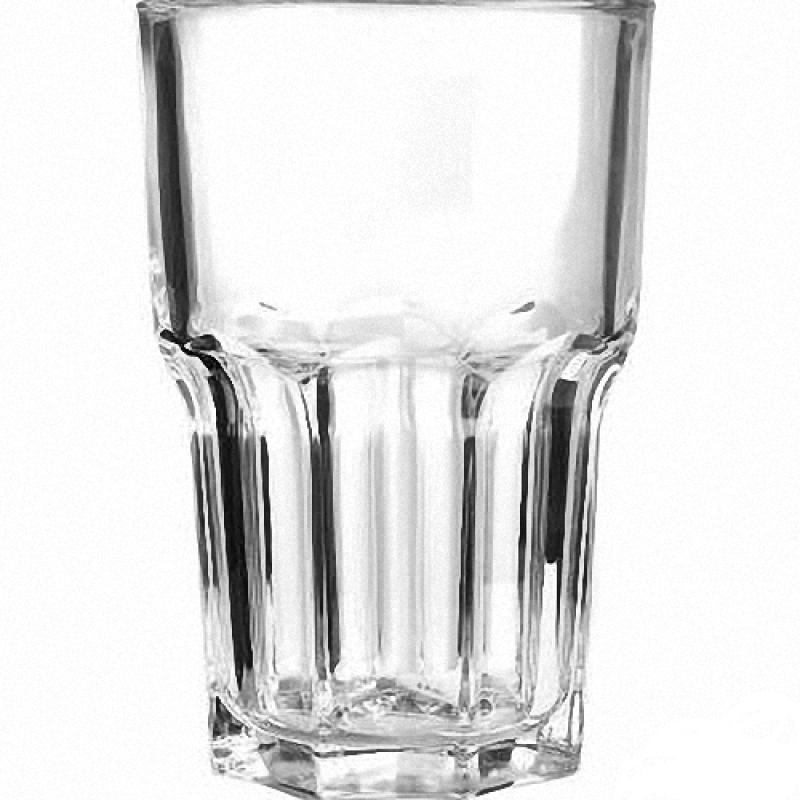 Vaso de Vidrio Templado Granity, 15 1/2 oz -16x8.7 cm - Arcoroc