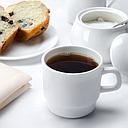 [25269] Taza Blanca de Vidrio Templado, 7 1/4 oz - Restaurante - Arcoroc