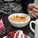 Ensaladera Blanca Apilable de Vidrio Templado Restaurante ,10 1/2 oz - Arcoroc