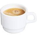 [22795] Taza Blanca de Vidrio Templado Restaurante, 4 1/4 oz - Arcoroc
