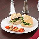 [22522] Plato Llano Blanco de Vidrio Templado Restaurante, 23.5cm - Arcoroc
