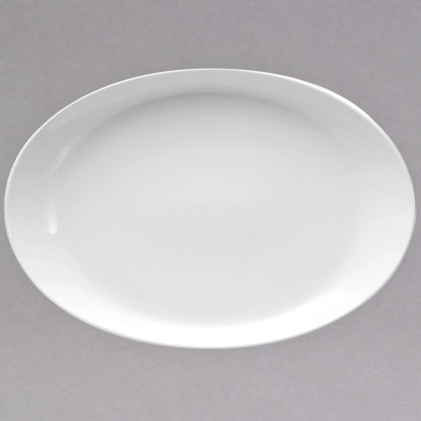 Plato ovalado fine porcelain - Botticelli 38 cm - Oneida
