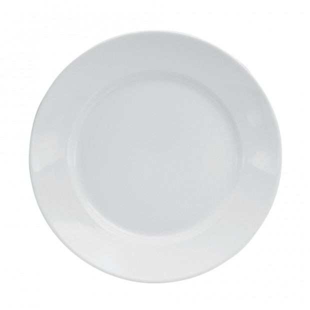 Plato pasta hondo porcelana 1.3 litros - 27 cm blanco brillante  - Oneida
