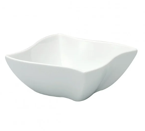 Tazón ondas porcelana 1.2 litros - 24.1cm blanco brillante  - Oneida
