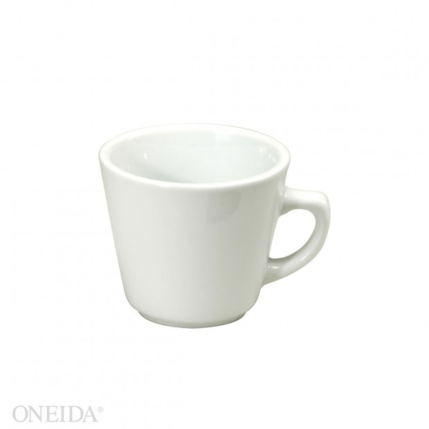 Taza vassar 207ml porcelana blanco brillante  - Oneida