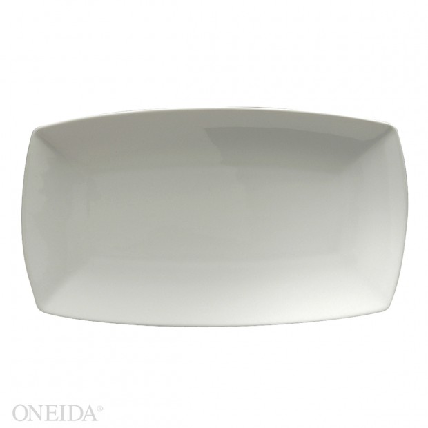 Plato Rectangular de Porcelana Fina, 32.1 cm fusión - Oneida