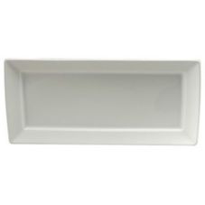 Fuente Rectangular de Porcelana Fina - Fusión, 21.6 cm - Oneida