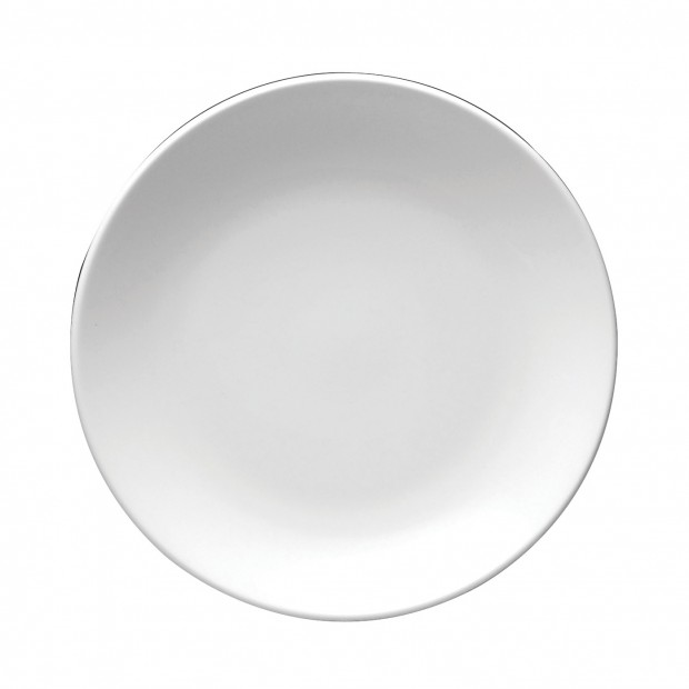 Plato coupe red porcelana fina 26.7 cm fusión  - Oneida