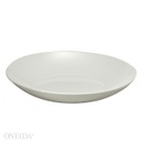 [R4020000130-O] Plato deep redondo porcelana fina 22.5 cm fusión  - Oneida