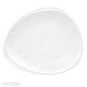 [R4700000377-O] Plato Triangular Porcelana, 34.4 cm Mood - Oneida