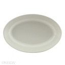 [R4220000341-O] Plato ovalado porcelana fina 23.3 cm royal  - Oneida