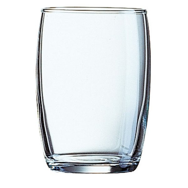 Vaso Barril de Vidrio Templado, 5 1/4 onz - 8x5.8cm (Outlet) - Arcoroc