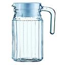 [75201] Jarra Quadro con Tapa de Vidrio Templado, 16 oz - 15.2x12.5cm - Arcoroc