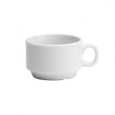 [R-448-0000-535-O] Taza apilable espresso blanco brillante 3 oz - Oneida