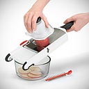 Mandolina 3 cuchillas protector mano home - Cuisipro