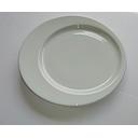 [R-402-0000-149-O] Plato off centered 25.5 cm fusi - Oneida