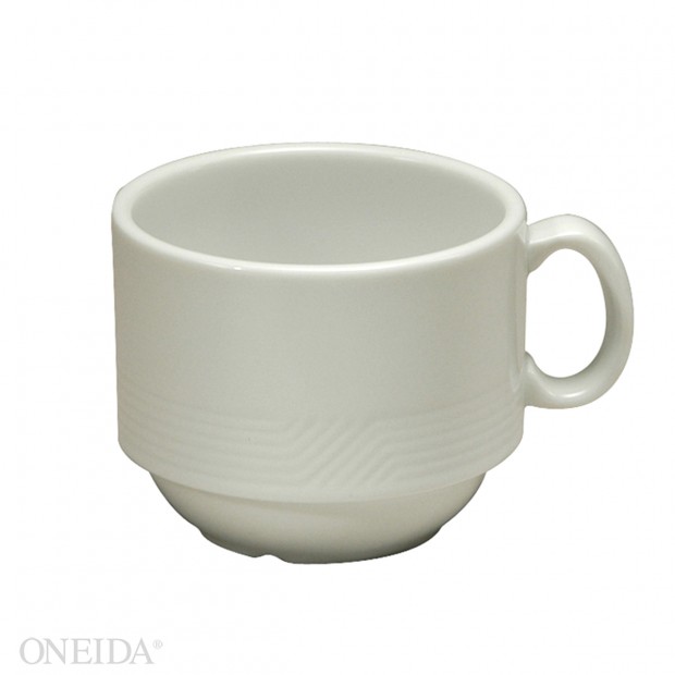 Taza café apilable impression 207ml  - Oneida