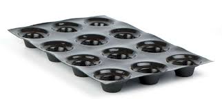 Molde Flexible Muffins Anchos, 13" x 18" (30 x 40 cm), 3.89 oz - Demarle