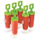 Set de 6 moldes para helado de ajuste a presión figura cuadrada (Outlet) - Cuisipro