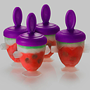 Set de 4 moldes para helado figuras mini dinosaurios - Cuisipro