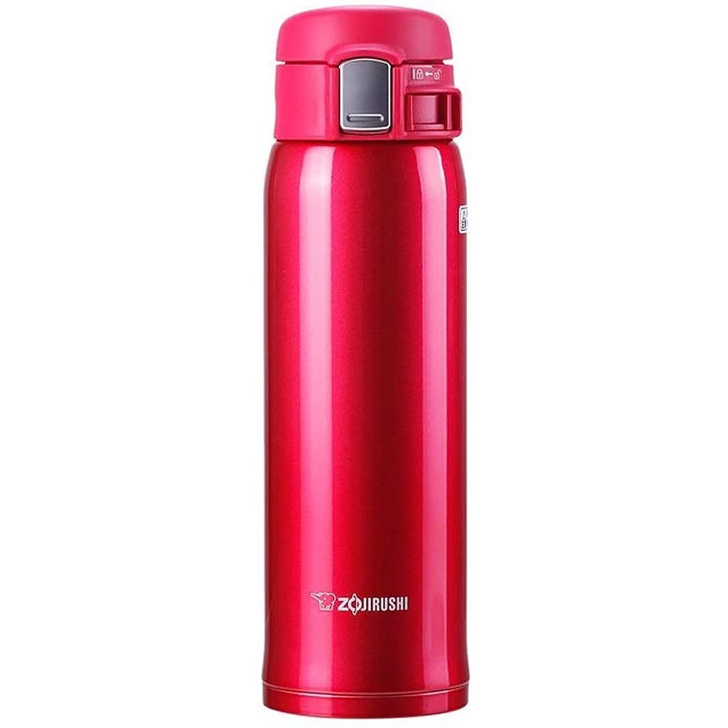 Termo de 16 oz en acero inoxidable. Color rojo claro-Zojirushi