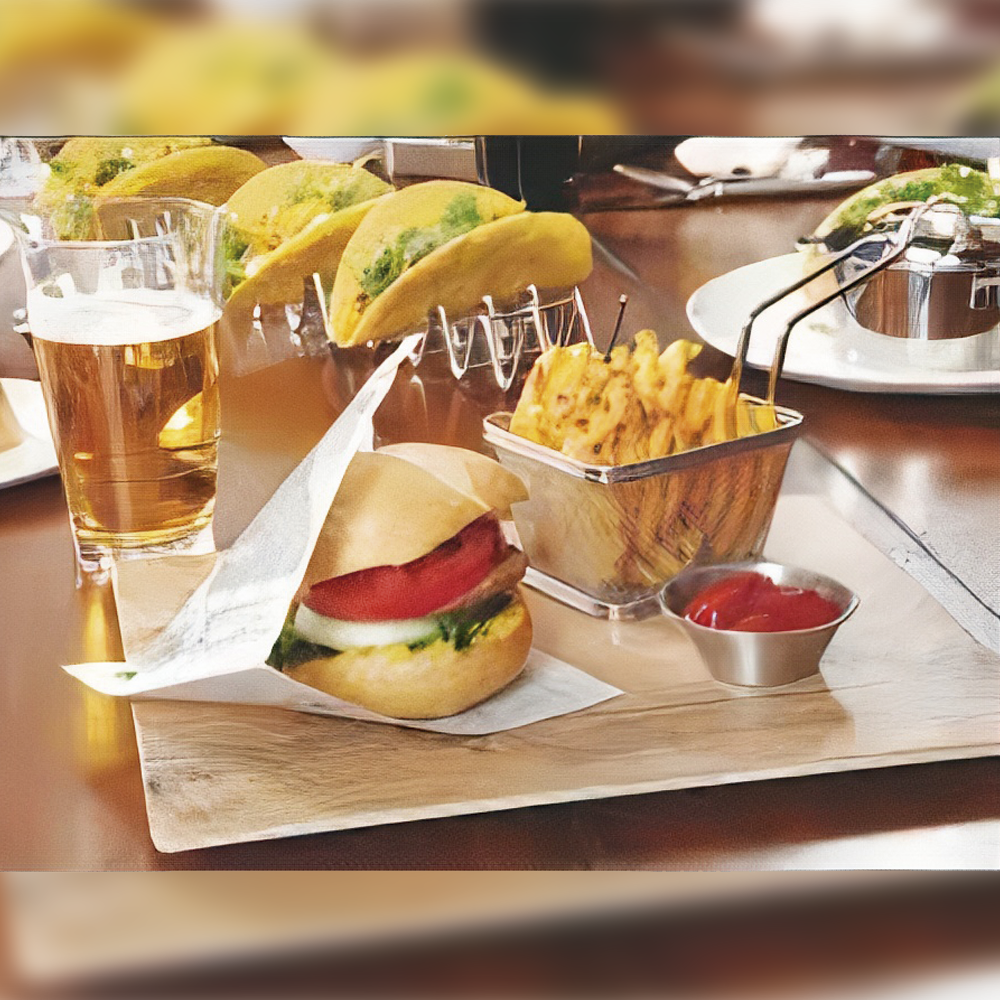 Tabla de exhibición en melamina acabado madera de roble de 10" x 10" - GET