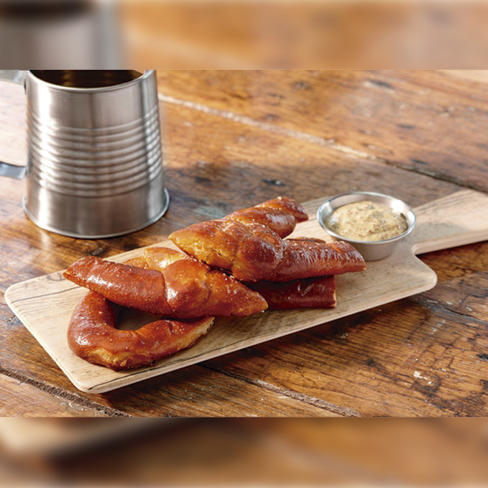 Tabla de exhibición en melamina acabado madera de roble de 11" x 5.5" con asa - GET