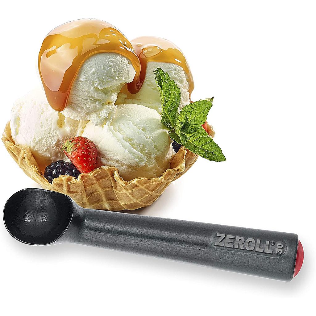 Cuchara para helado de 1 oz. anodizada con fluido conductor de calor - Zeroll