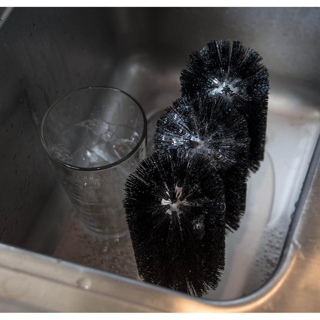 Cepillo triple para vasos de 20 cm - Carlisle