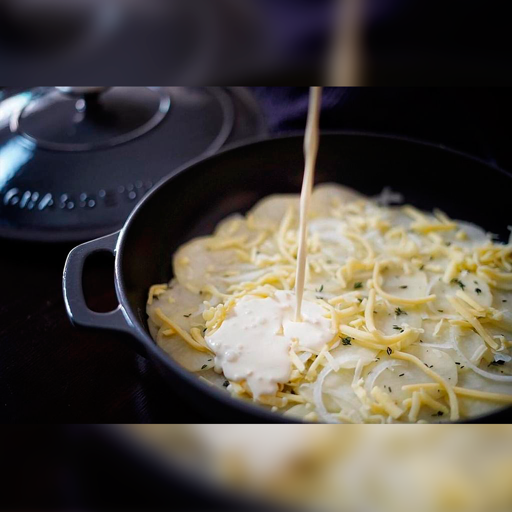 Cocotte en Hierro Fundido de 0.6 Lt, color negro - Chasseur