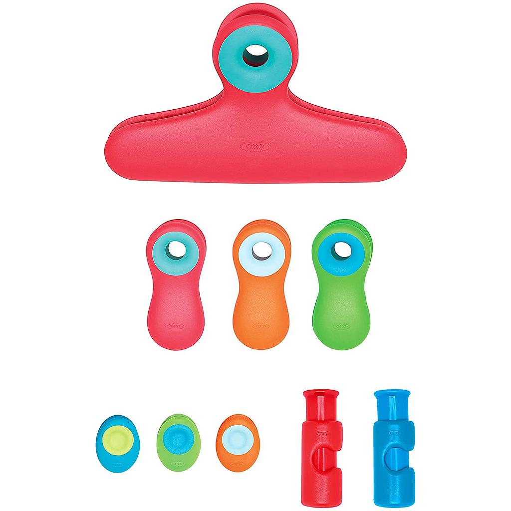 Juego de Pinzas multipropósito 3 tamaños 9 Piezas - Oxo