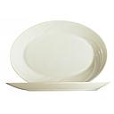[27023-11-O] Plato Ovalado de Vidrio Templado Cypress, 25.5x28.5cm - Arcoroc