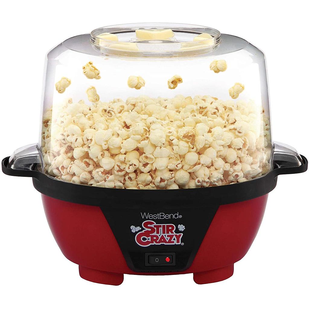 Crispetera eléctrica de 6 qts Stir Crazy - West Bend