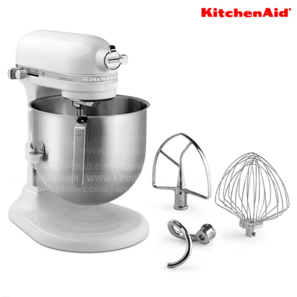Batidora comercial de 7,7 l blanca - KitchenAid