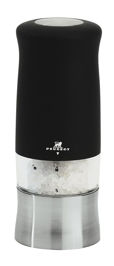 Molino sal electrico negro 14 cm home (Outlet) - Peugeot