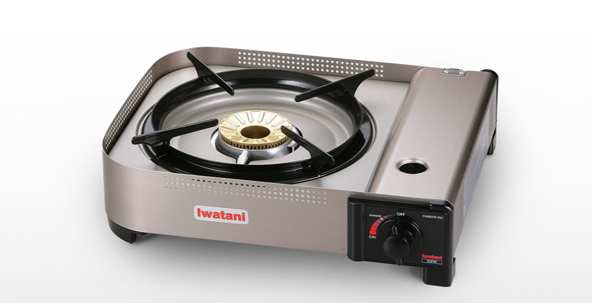 Estufa portátil de butano 15.000 BTU/hr - Iwatani