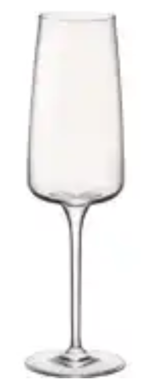 Copa flauta Nexo 8 oz | 240 ml - Alt 22,5cm Dim 6,2 cm Tipo de Vidrio Star Glass - Bormioli Rocco