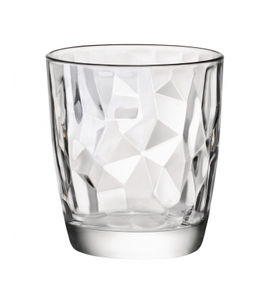 Vaso de agua Diamond 10 1/4 oz | 300 ml - Alt 9,3cm Dim 8,4 cm Tipo de Vidrio Vidrio convencional - Bormioli Rocco
