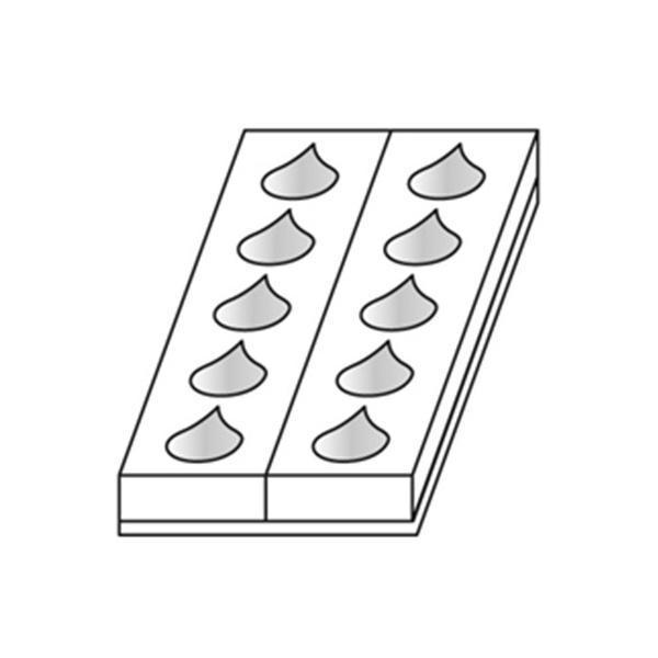 Molde monoporcion lágrima (Outlet) - Martellato