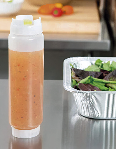 [CB16-220-12] Botella dispensadora para salsa antiderrame 16 oz - Fifo Bottle