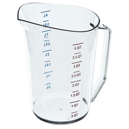 [400MCCW135] Jarra medidora 4lts. policarbonato transparente - Cambro