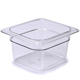[64CW135] Recipiente 1/6 policarbonato 1.5 lts transparente - Cambro
