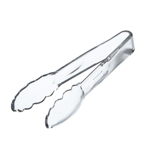 [6TGS135] Tenazas festoneadas 15cm policarbonato transparente - Cambro