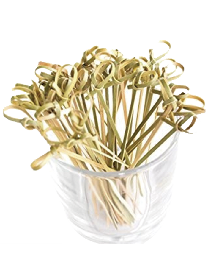 [51707CP/CS] Palillos 7&quot; de bambú  con nudo paquete x 50 unidades - Town Food