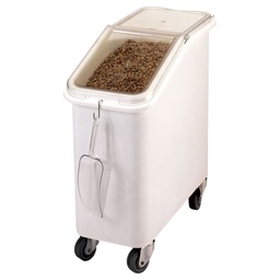 [IBS20148] Carro almacenar ingredientes tapa deslizable 81lts. 33 x 75 x 71cm blanco - Cambro