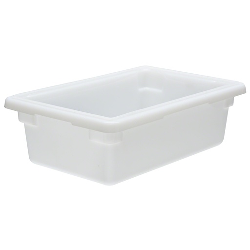 [12186P148] Caja alimentos polietileno 11.4lt 30.5 x 46 x 15cm blanco - Cambro