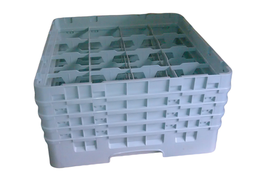 [16S800151] Cesta 16 compart vasos y copas de 21.6 alto x 11 ancho - Cambro