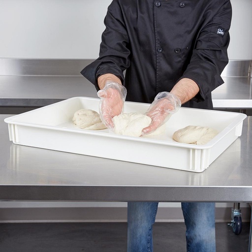 [DB18263CW148] Caja para masa pizza 46 x 66 cm en Policarbonato - Cambro USA