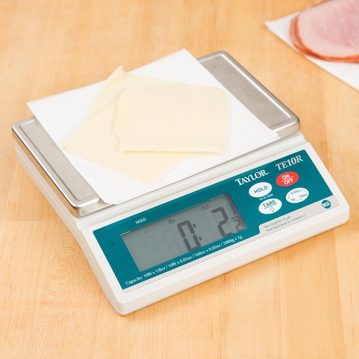 [TE10R] Balanza digital control porciones 5 kg x 5 g de capacidad. - Taylor Precision